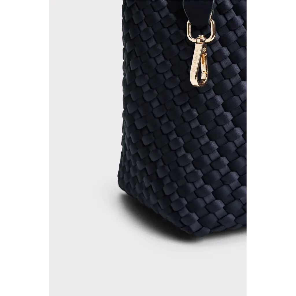 Marrea tas Midi in midnight/satin stripe