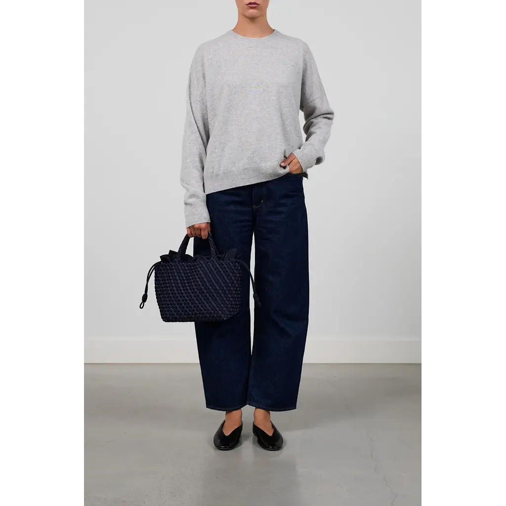 Marrea tas Midi in midnight/satin stripe
