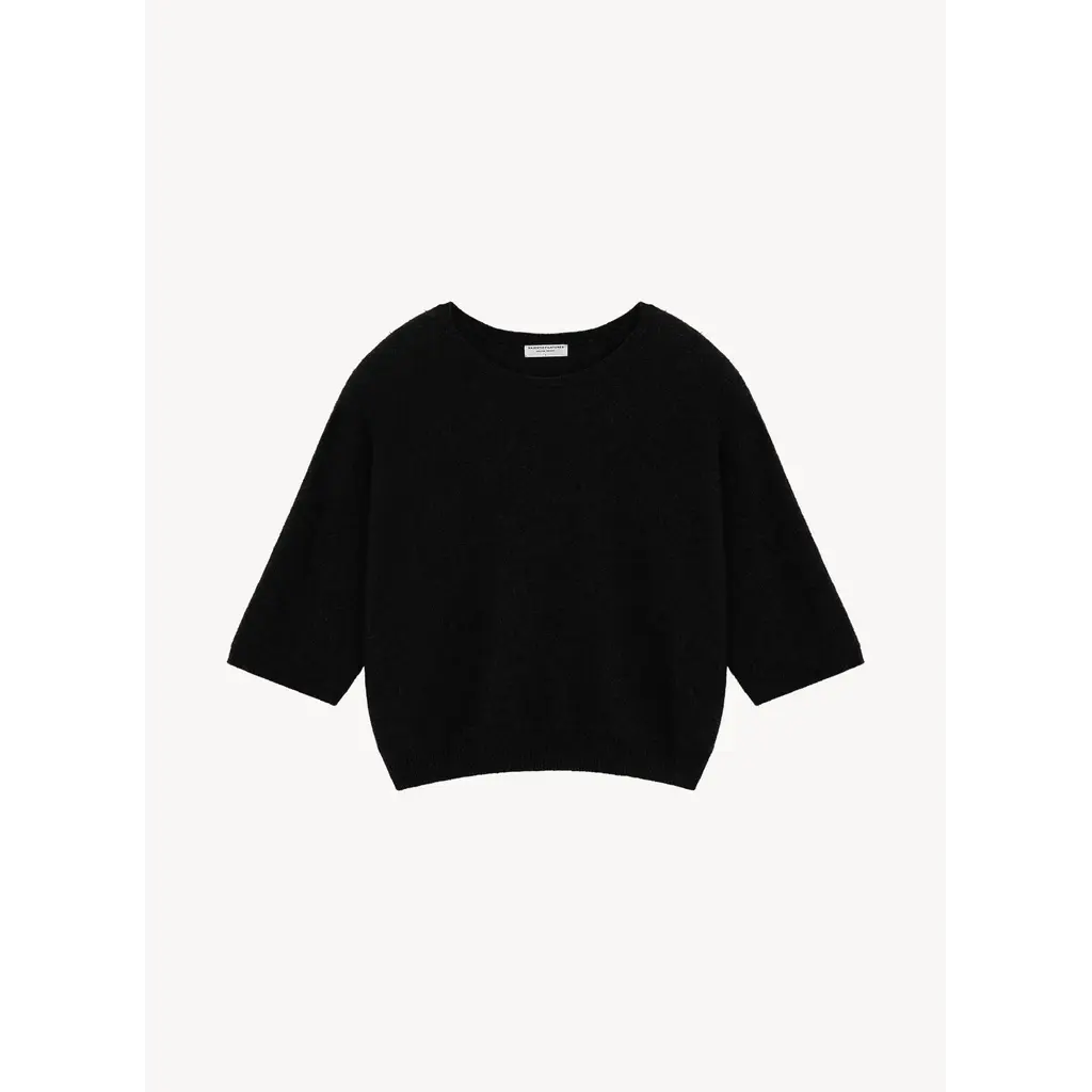 Majestic trui FPU704 Col Rond in noir