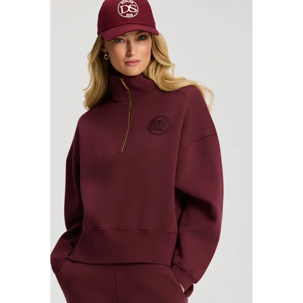Deblon Sports Nelle Sweater in bordeaux