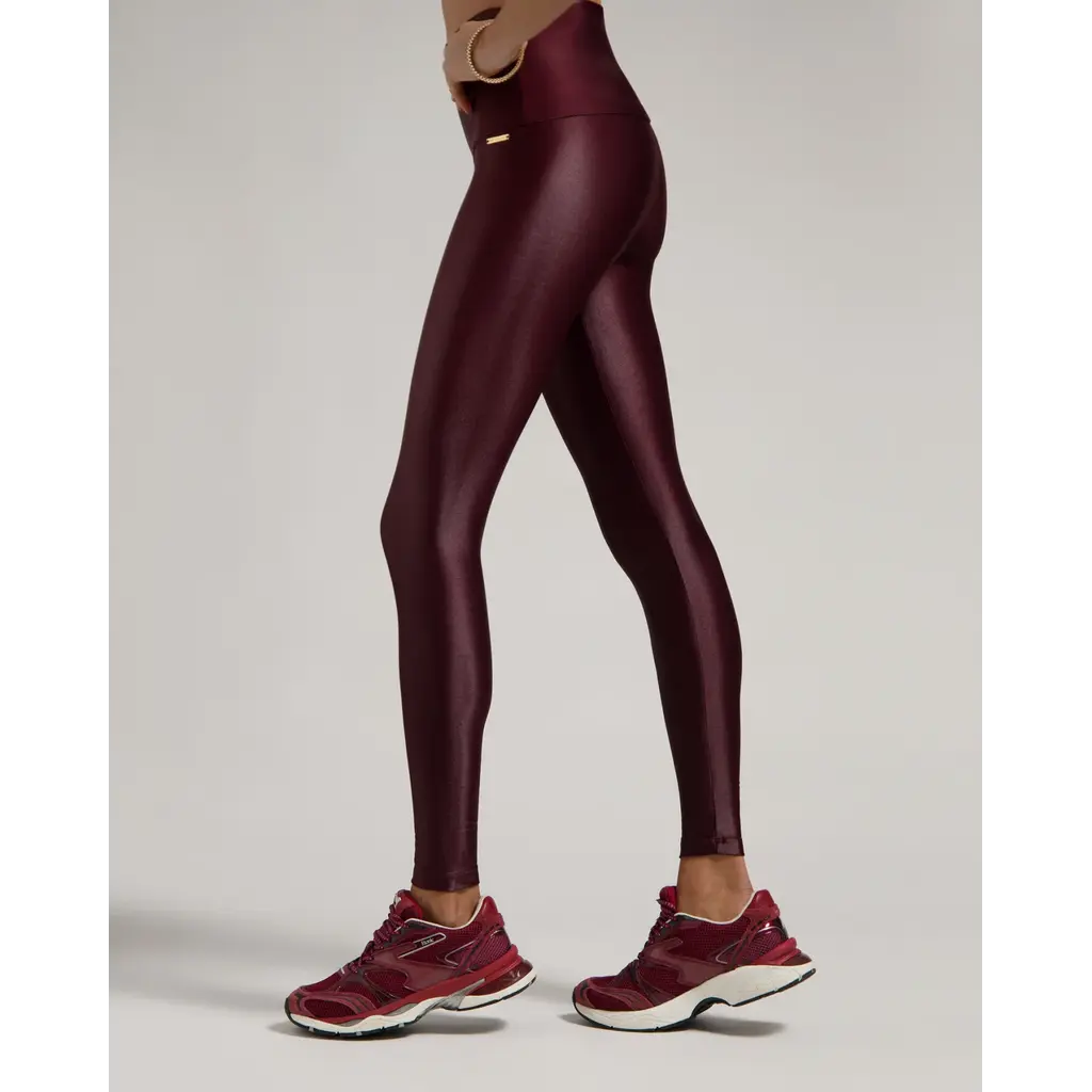 Deblon Sports Shine Legging in bordeaux