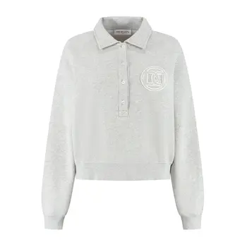 Deblon Sports sweater Pilar grey melange