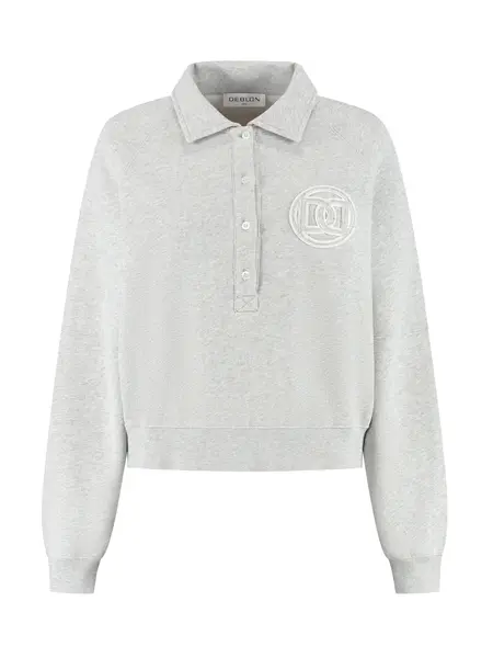 Deblon Sports sweater Pilar grey melange