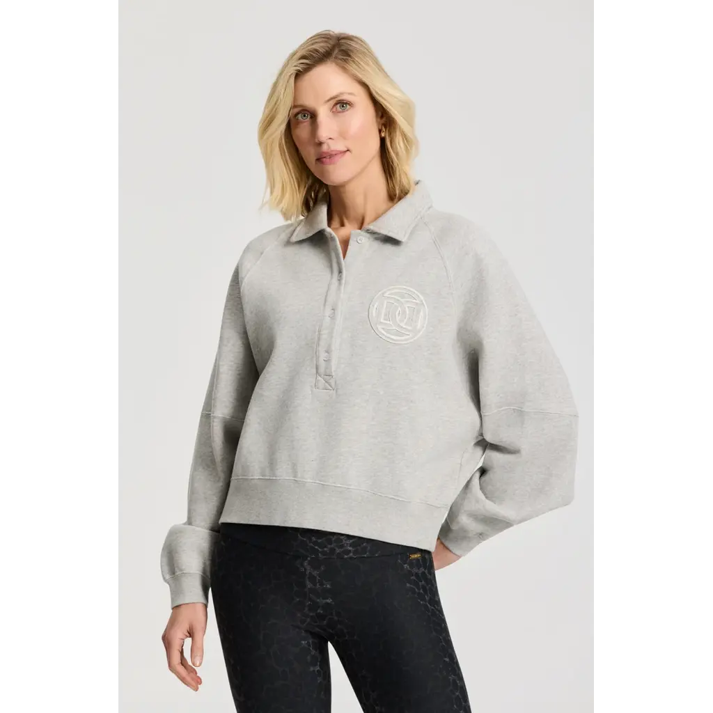 Deblon Sports Pilar Sweater in grey melange