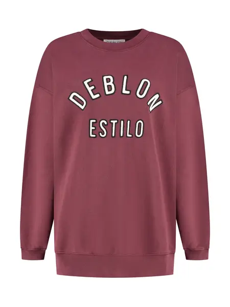 Deblon Sports sweater Peyton bordeaux