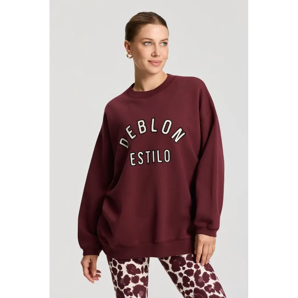 Deblon Sports Peyton Sweater in bordeaux