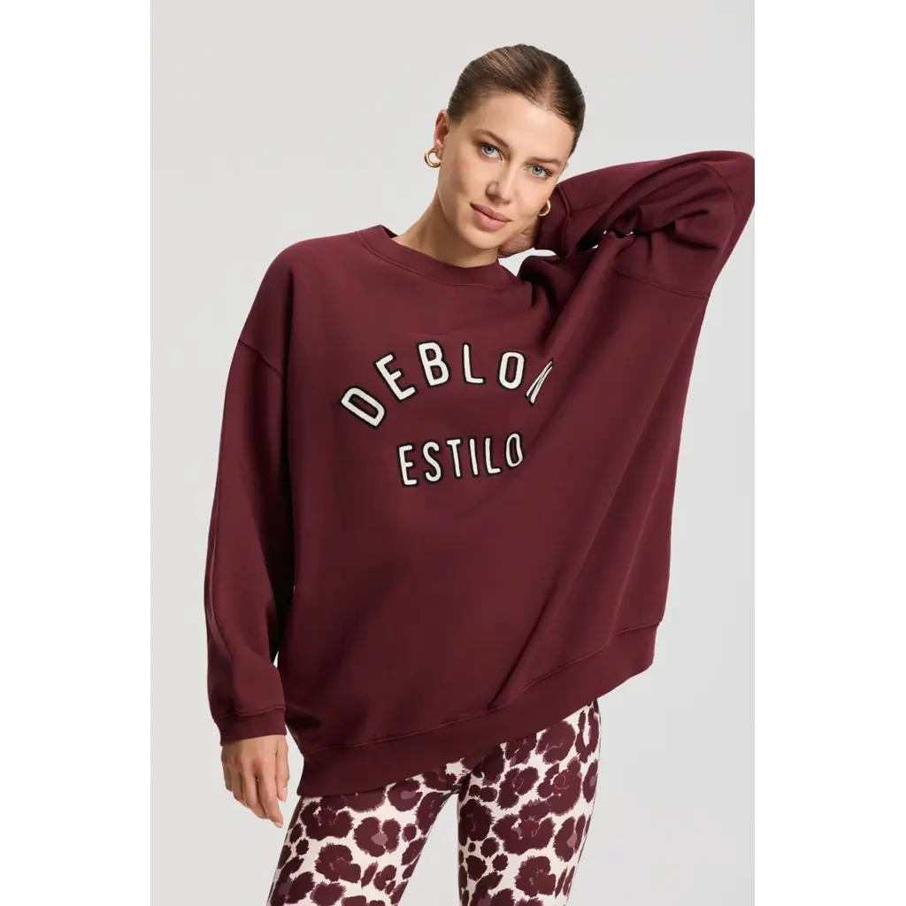 Deblon Sports Peyton Sweater in bordeaux