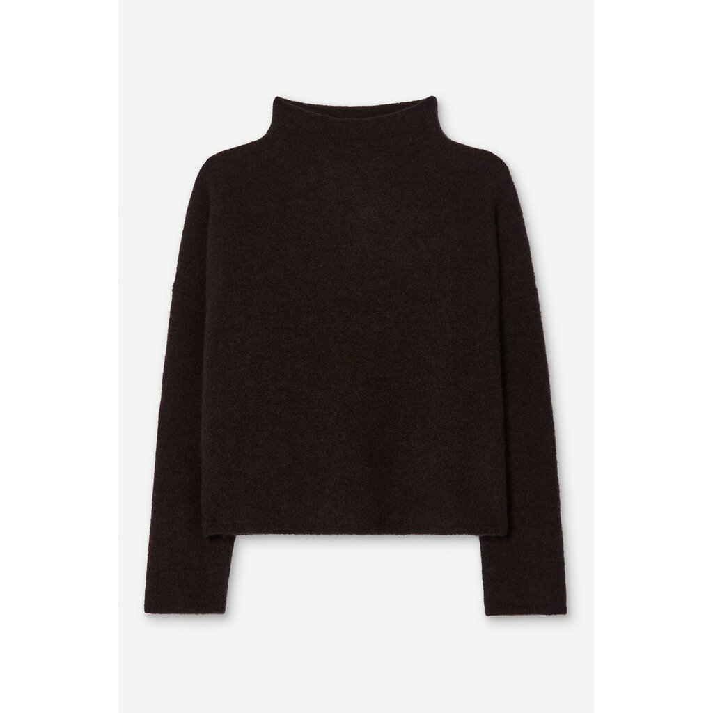 Filippa K Mika Yak Funnelneck Sweater in golden brown