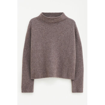 Filippa K mika yak sweater dark taupe