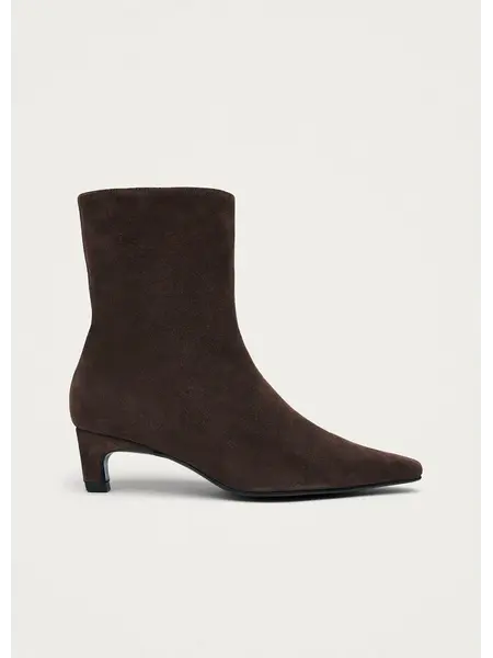 Alohas enkellaars Ambar in suede brown