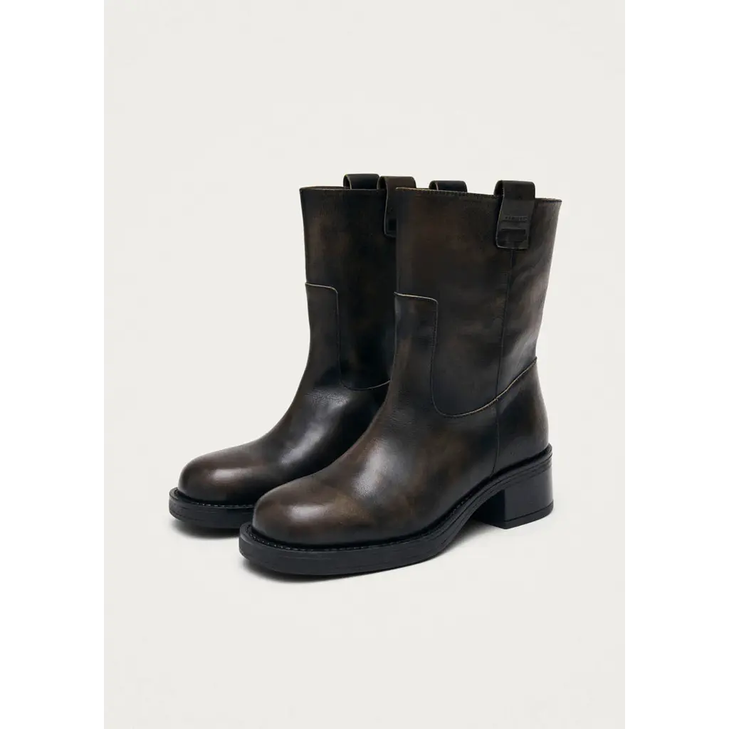 Alohas laars Rajan in brushed brown