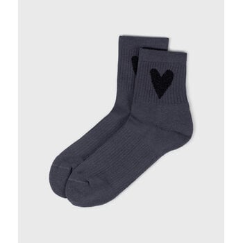 10 Days sokken Hearts steel blue