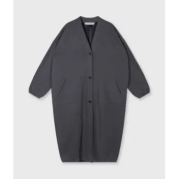 10 Days lang sweatvest steel blue