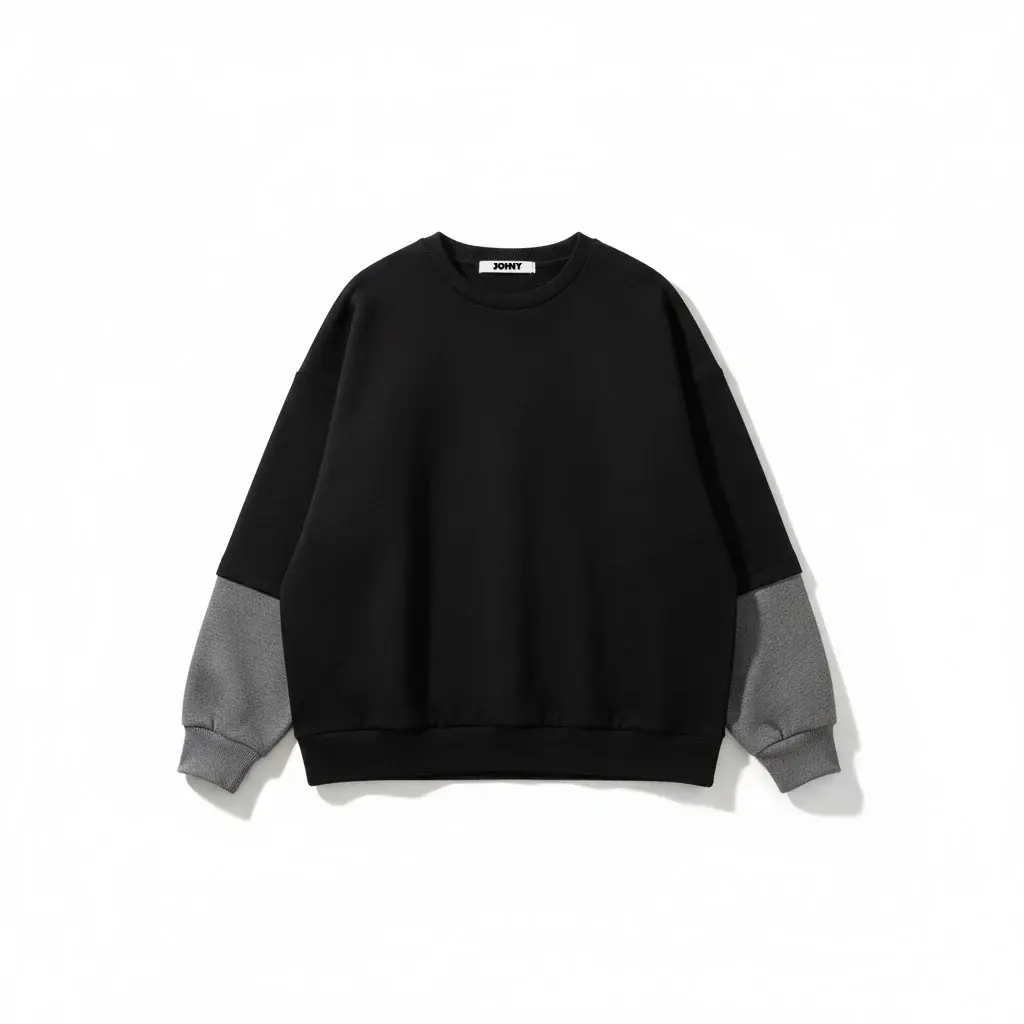 Johny sweater Amy in black/grey