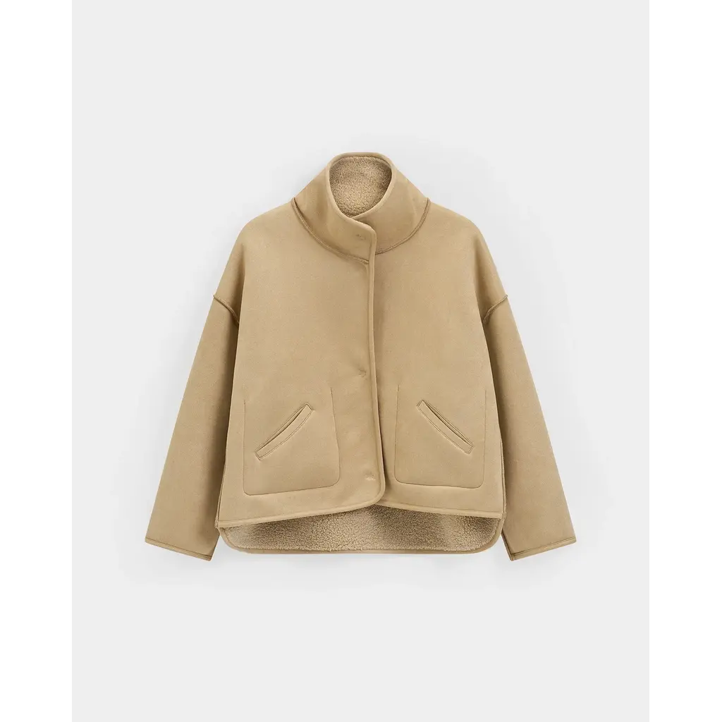 Knit-ted Jill Jacket in sand