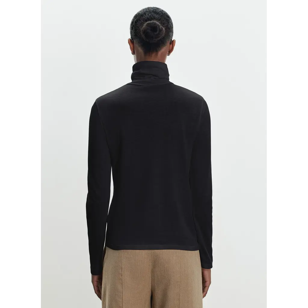 Majestic coltrui FTS011 Col Roule ML in noir