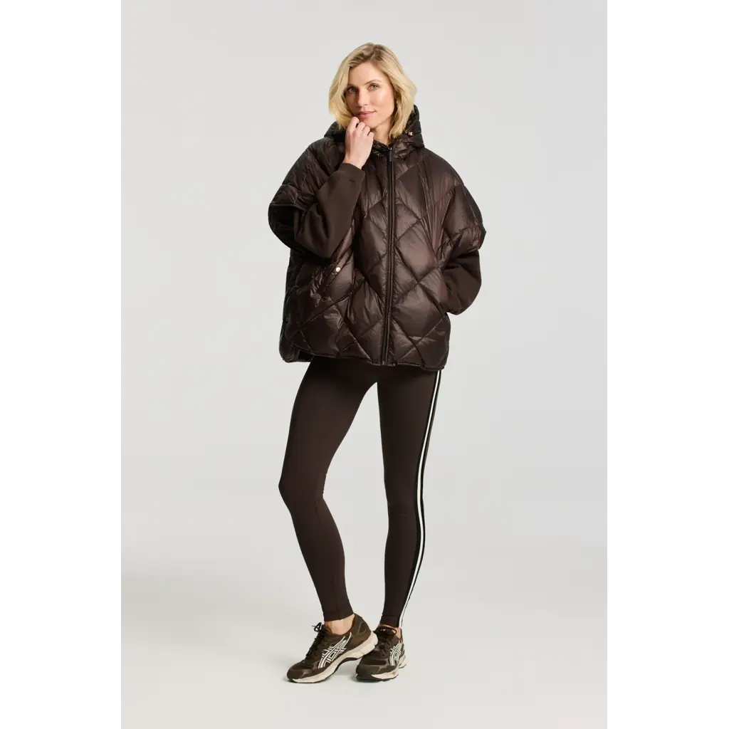 Deblon Sports Bowie Cape in dusk brown