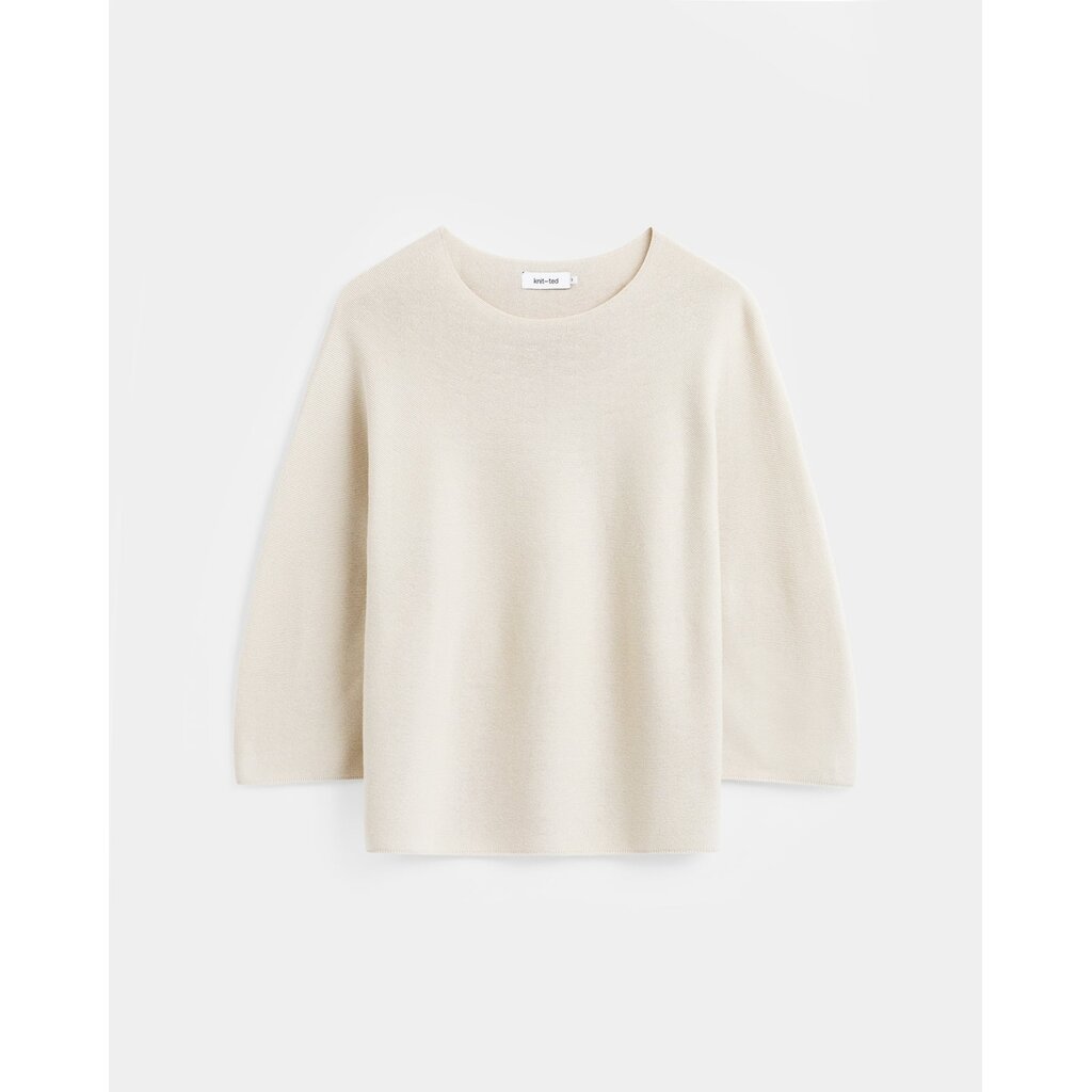 Knit-ted Saar Pullover in sand