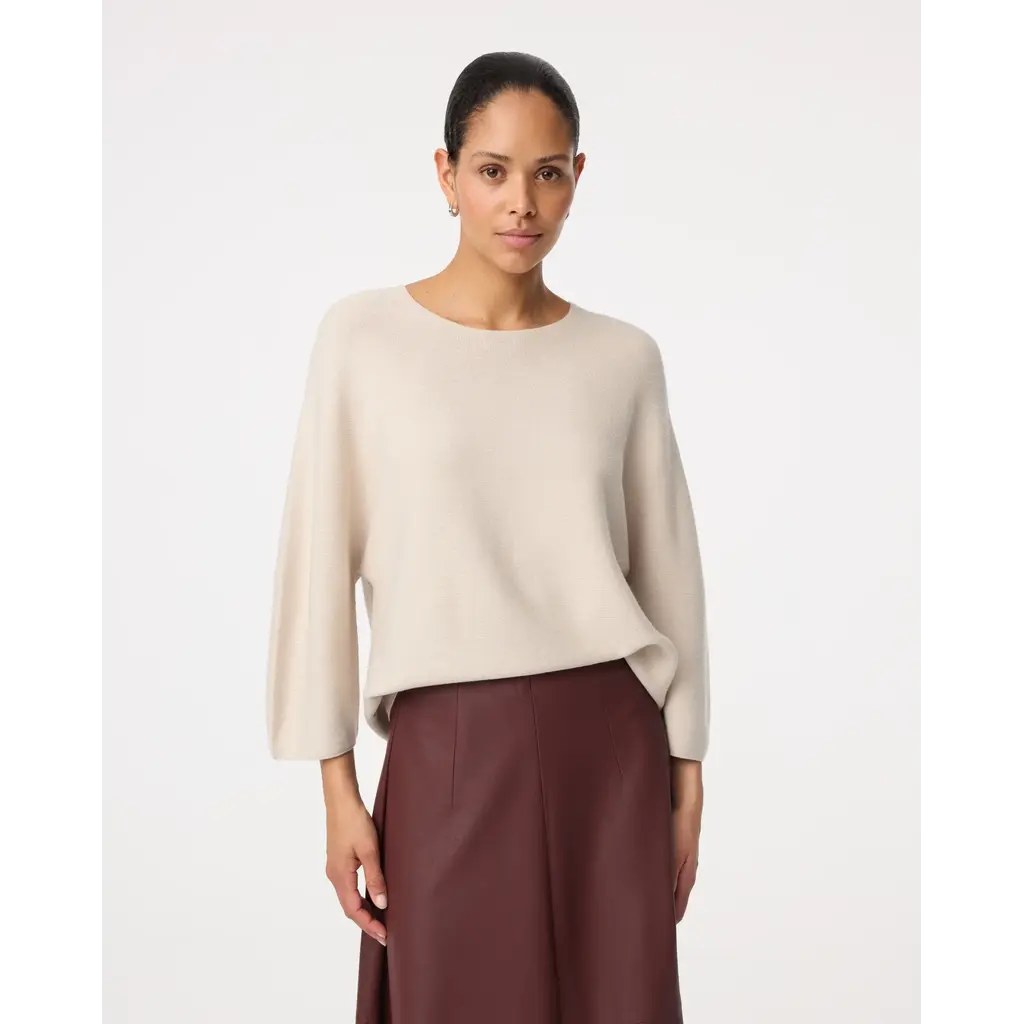 Knit-ted Saar Pullover in sand