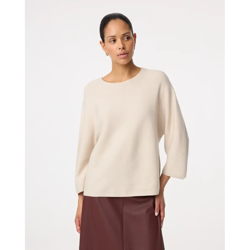 Knit-ted Saar Pullover in sand