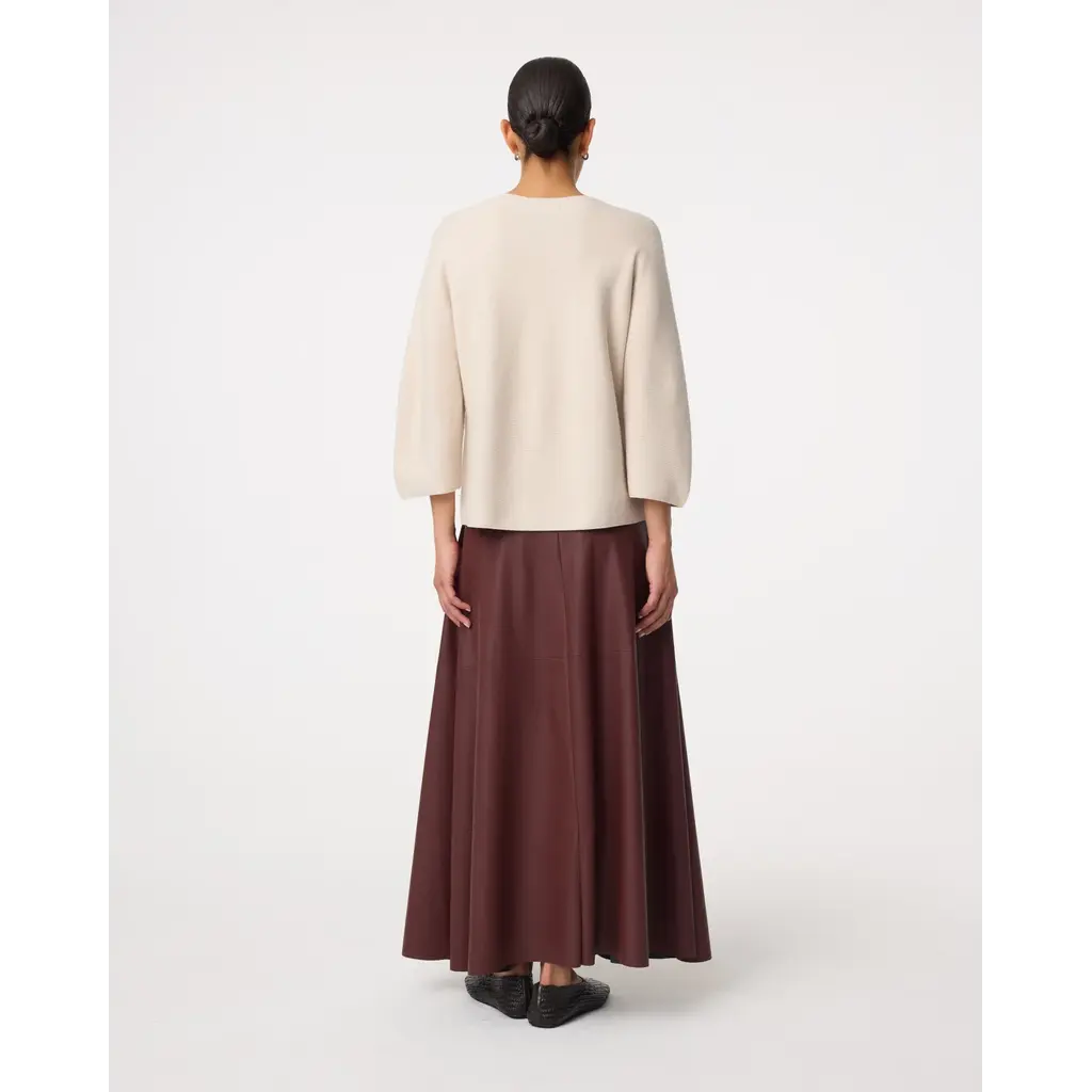 Knit-ted Saar Pullover in sand