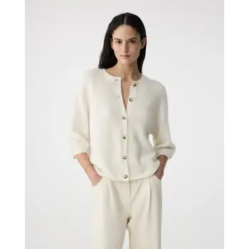 Knit-ted vest Meg offwhite