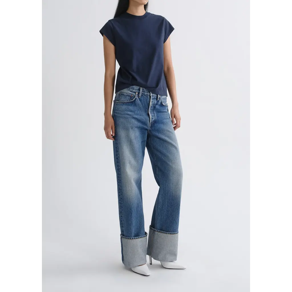 Agolde Big Cuff Jean in liberty