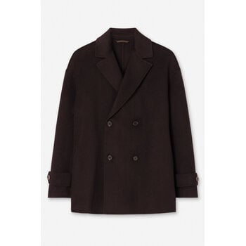 Filippa K Audrey Wool Doublé Jacket Dark Chocolate