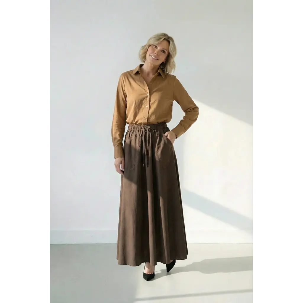 The Perfect Frankfurt Rok Brown