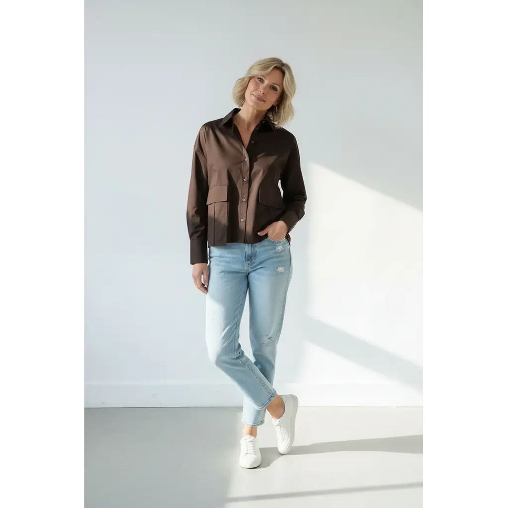 Berlin Blouse Brown
