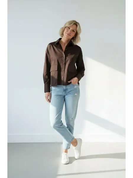 The Perfect Berlin Blouse Brown