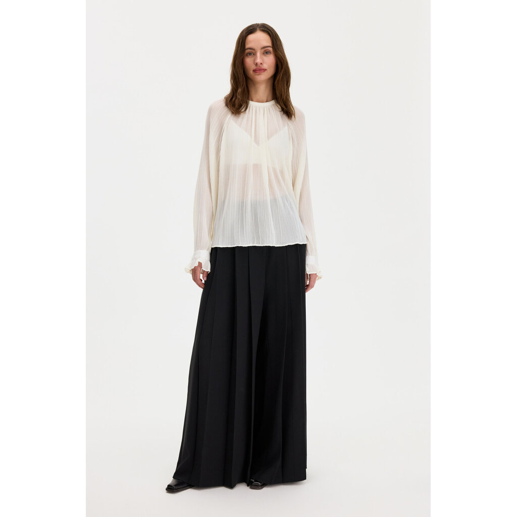 Filippa K Plissé Raglan Blouse Off-White