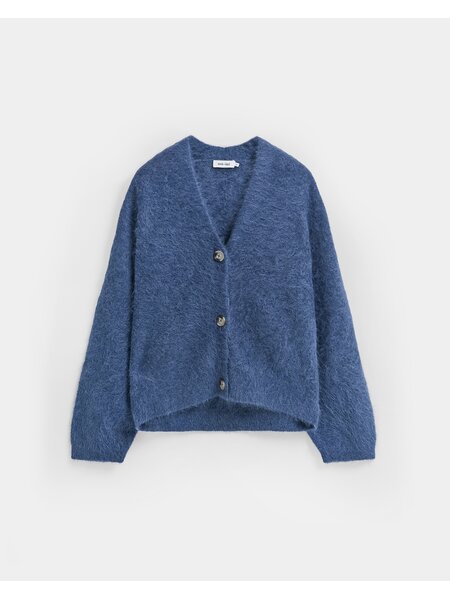 Knit-ted Knit-ted Maris Cardigan mid blue