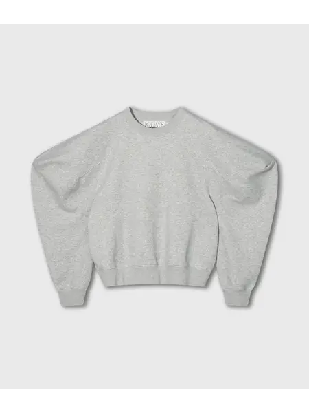 10 Days Puff Sleeve Sweater Neoprene light grey melee
