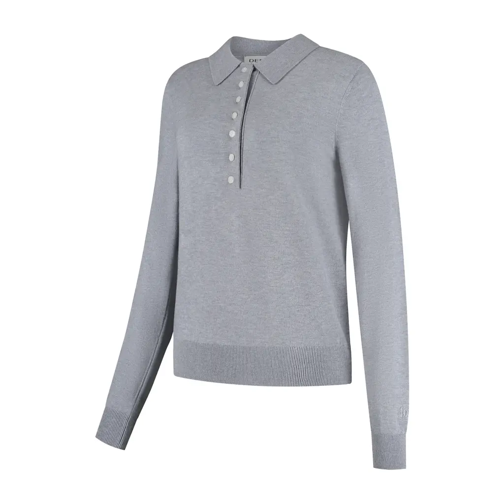 Deblon Sports Blythe Polo Grey Melange 2631307