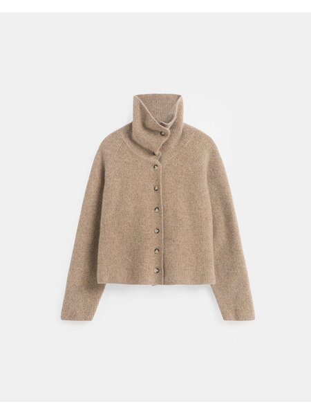 Knit-ted vest Milo walnut