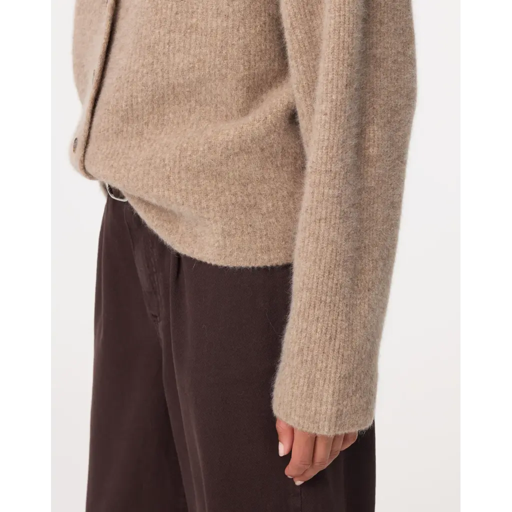 Knit-ted Milo Cardigan Walnut 262P040
