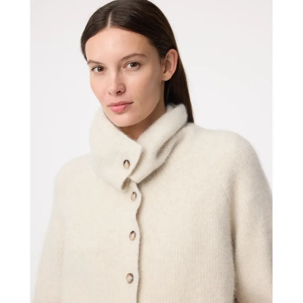Knit-ted Cardigan Greige 262P040