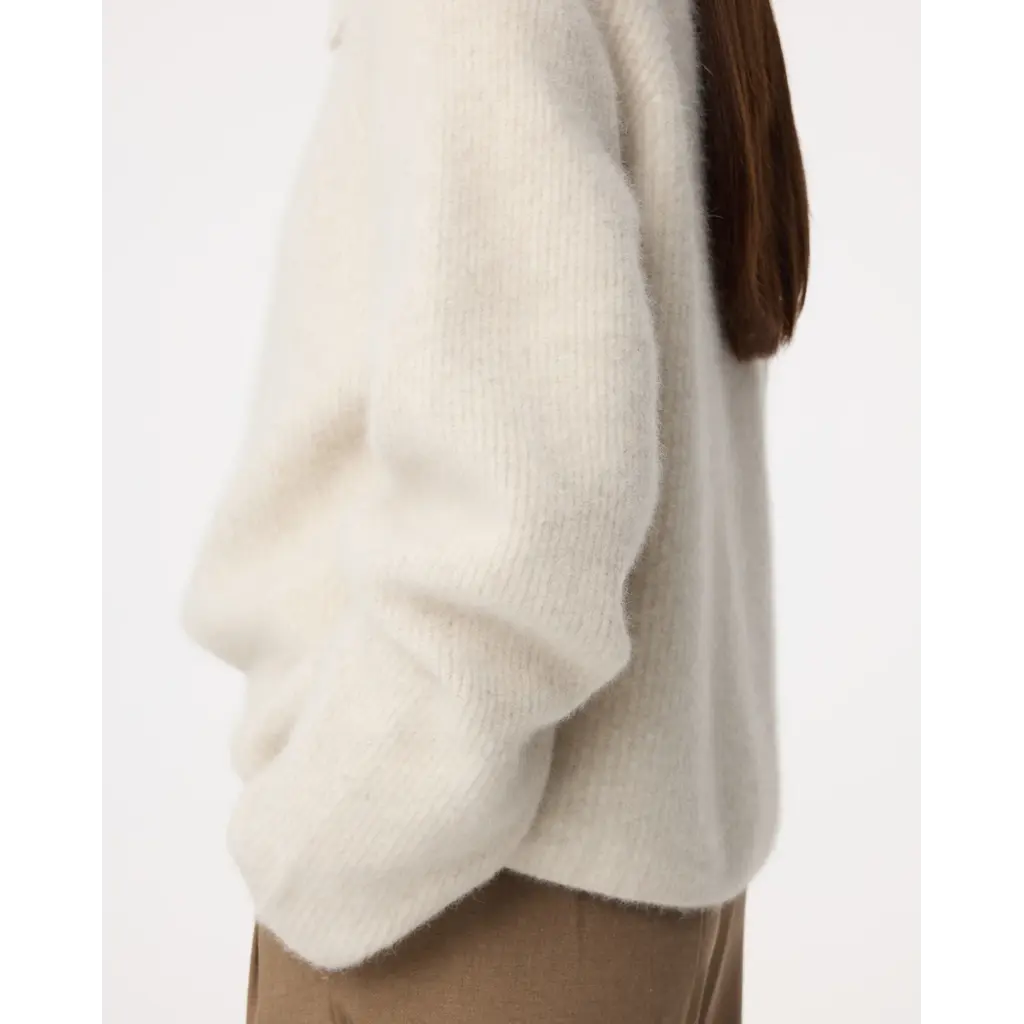 Knit-ted Cardigan Greige 262P040
