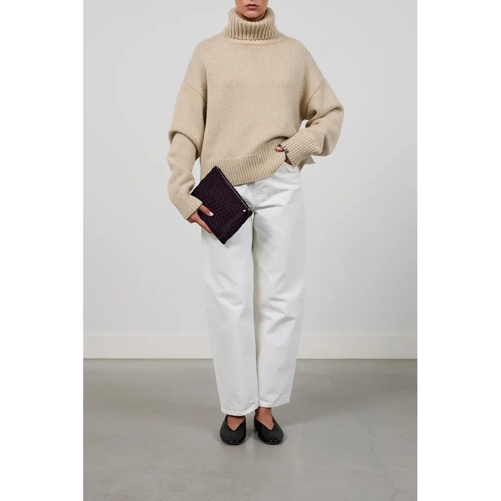Marrea Clutch Aubergine