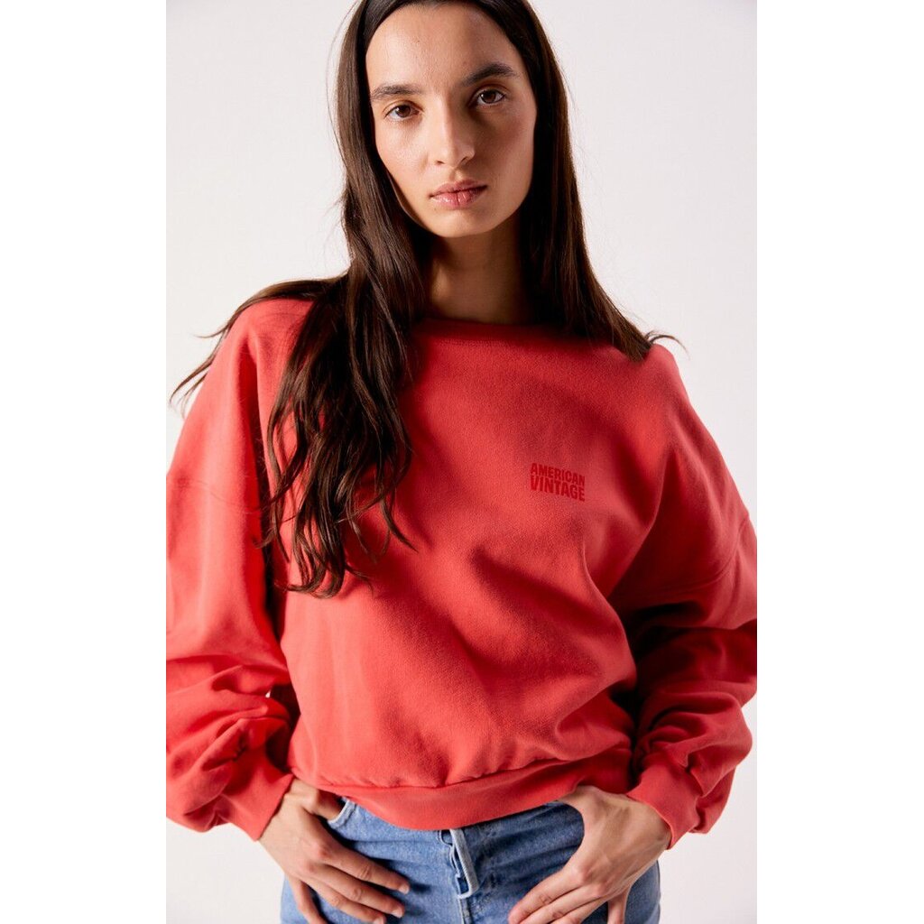 American Vintage Jitbay Sweater Vermillon Vintage JIT03AH26