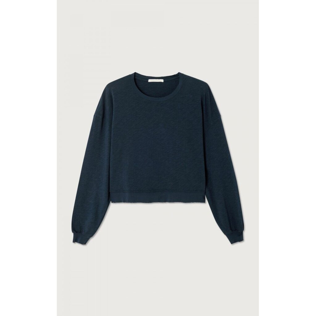American Vintage Sonoma Longsleeve Navy Blue Vintage SON02IGH26