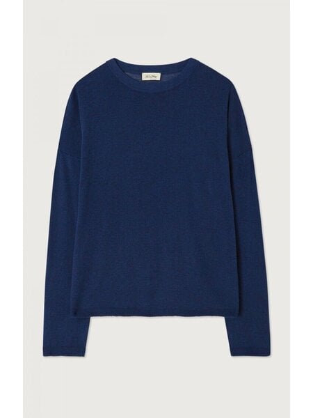 American Vintage trui ocean chine