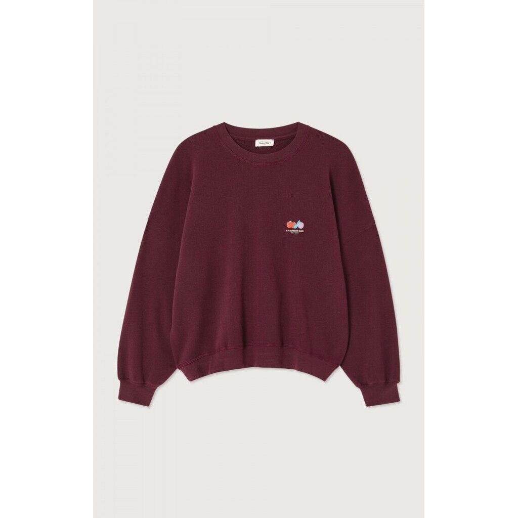 American Vintage Atubay Sweater Lie de Vin ATU03DH26
