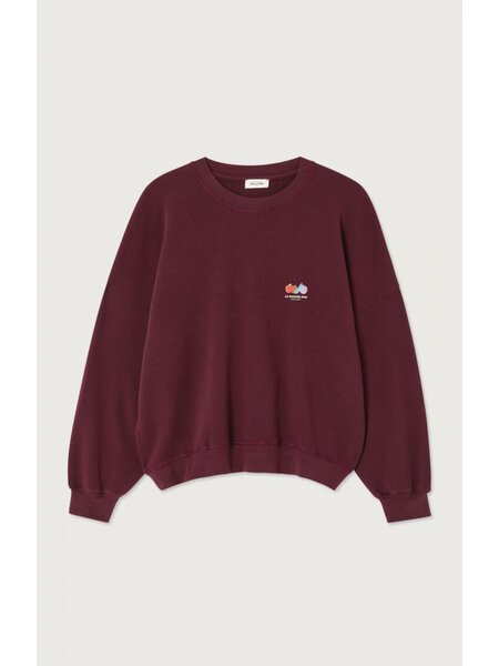 American Vintage sweater lie de vin
