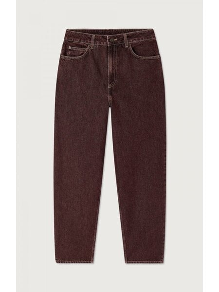 American Vintage broek raisin