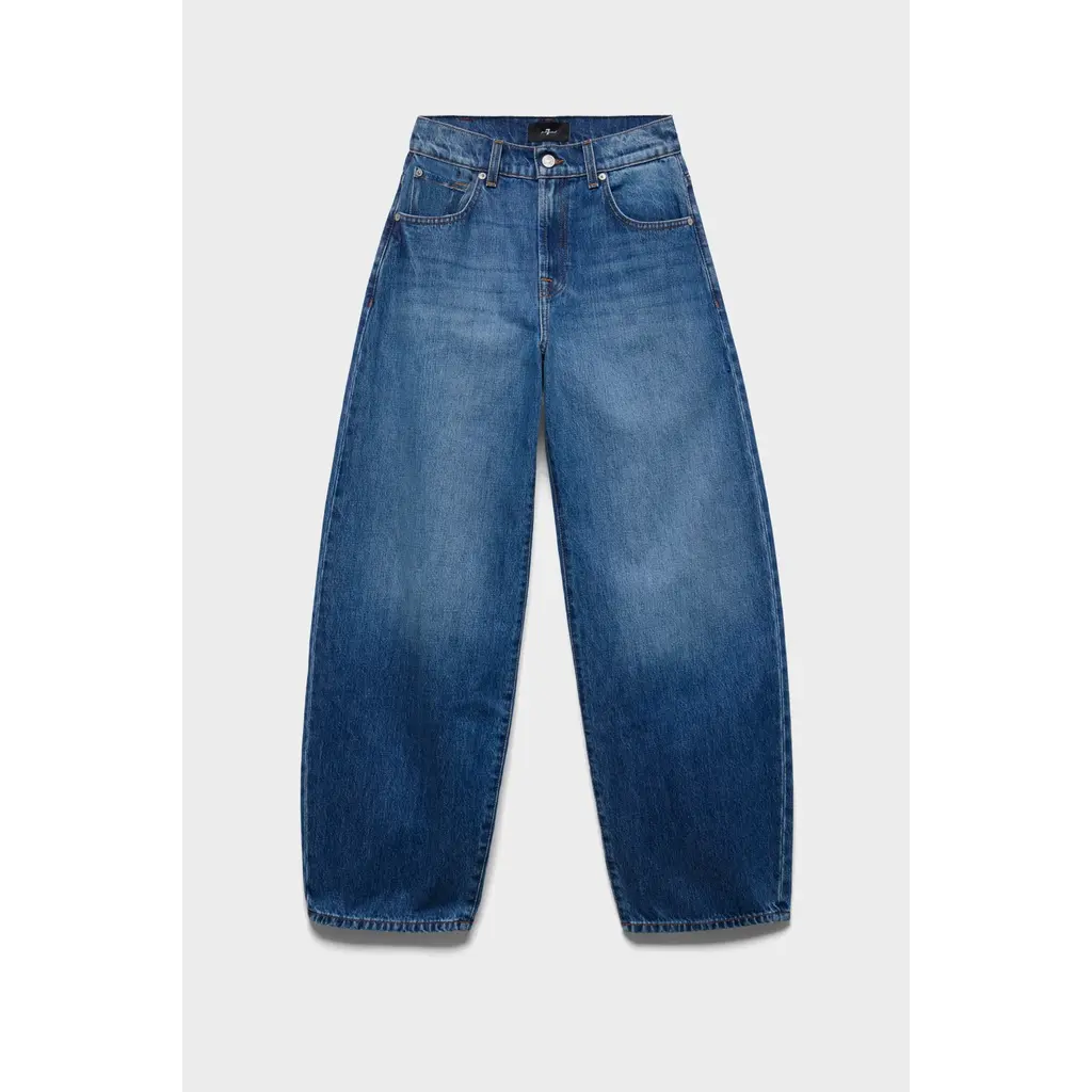 7 for all mankind Bonnie Curvilinear Jeans Darkwind 7UF70E52-3NW