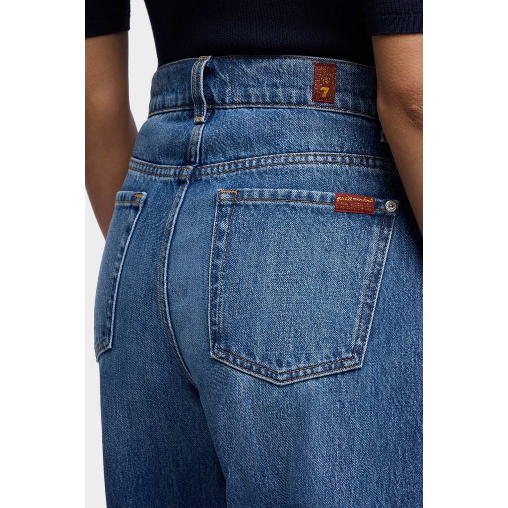 7 for all mankind Bonnie Curvilinear Jeans Darkwind 7UF70E52-3NW