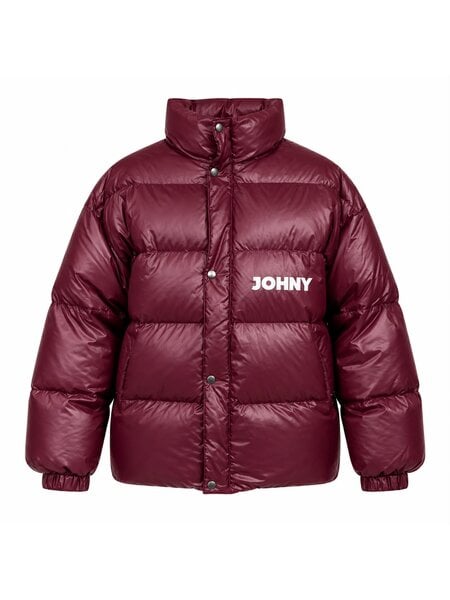 Johny Parker Puffer Jacket Burgundy