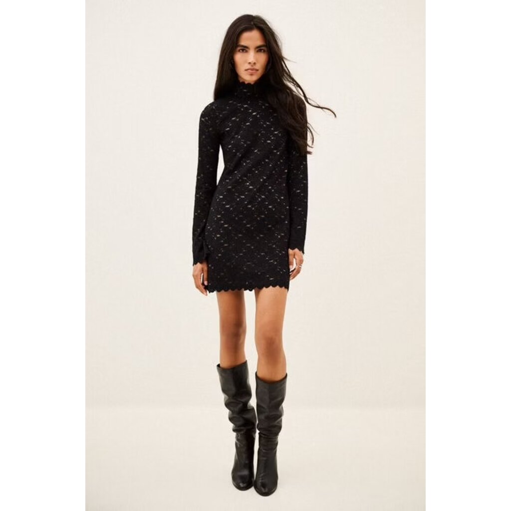 Ba&Sh Learia Jurk Noir
